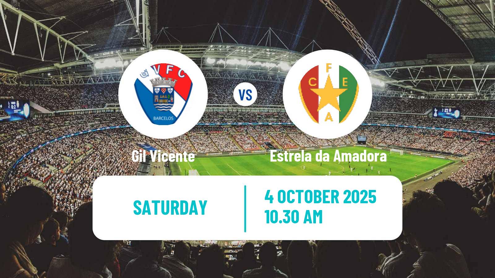 Football Liga Portugal Gil Vicente - Estrela da Amadora