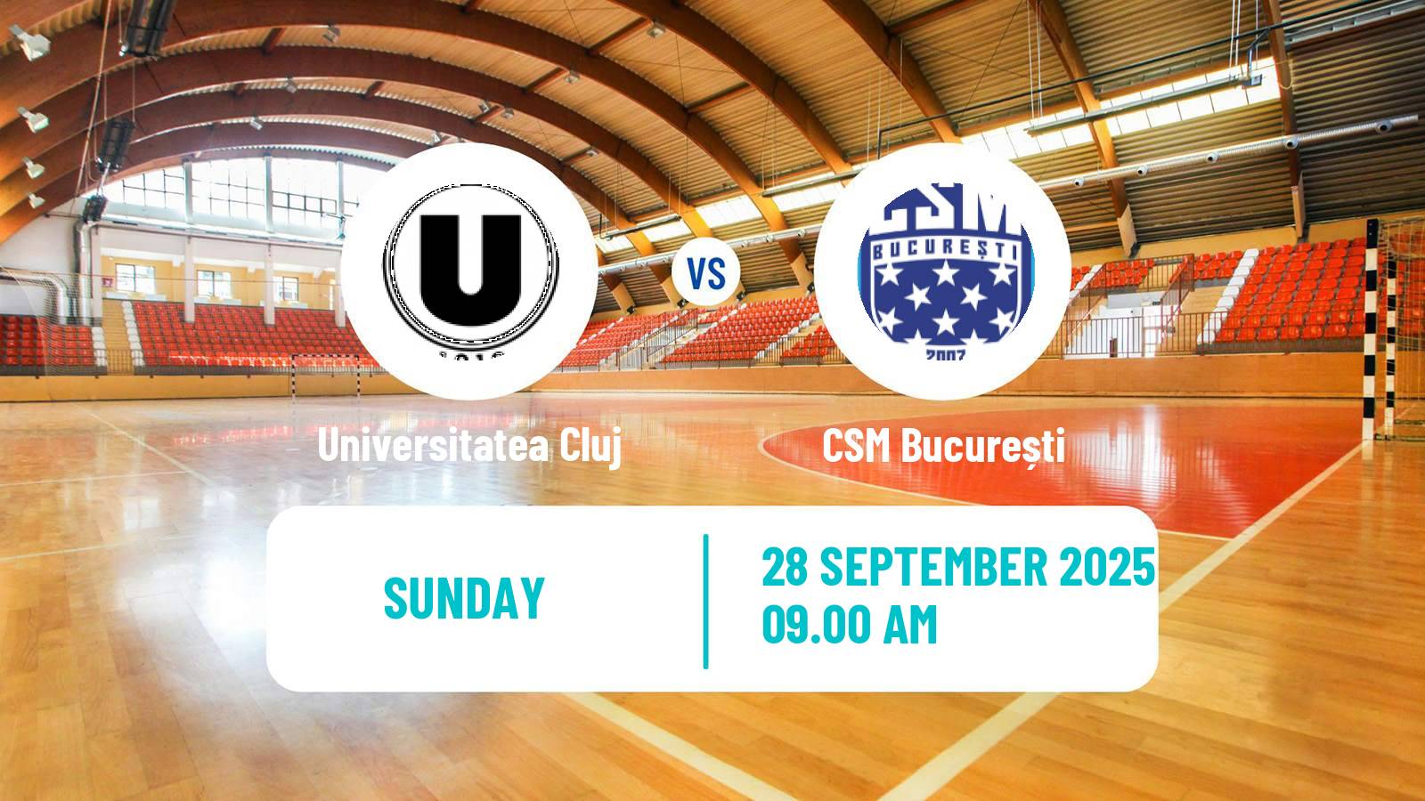 Handball Romanian Liga Nationala Handball Universitatea Cluj - CSM București