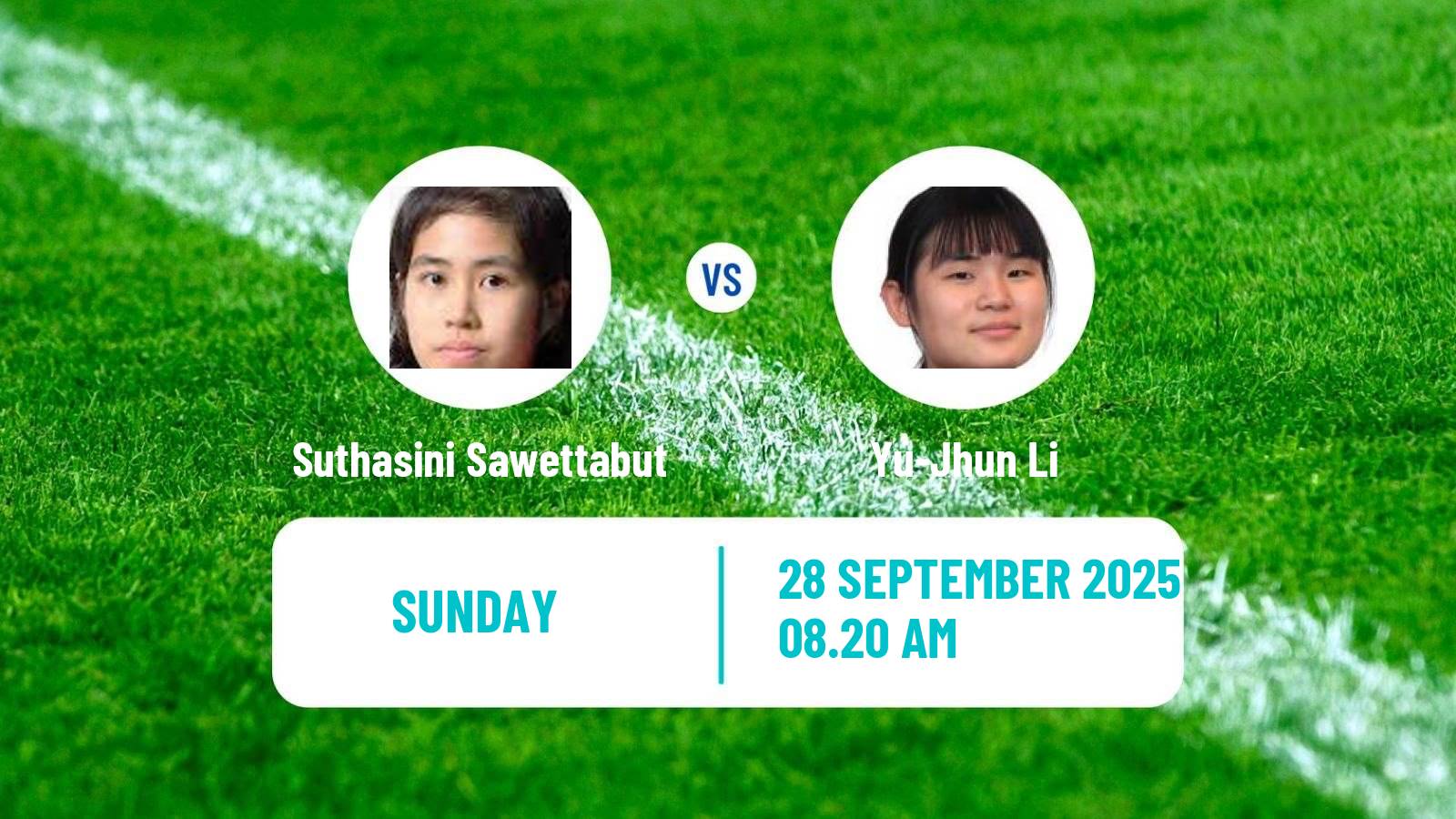 Table tennis China Smash Women Suthasini Sawettabut - Yu-Jhun Li