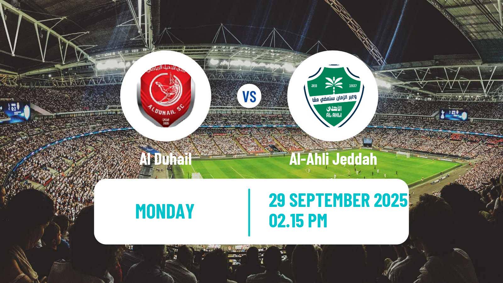 Football AFC Champions League Al Duhail - Al-Ahli Jeddah
