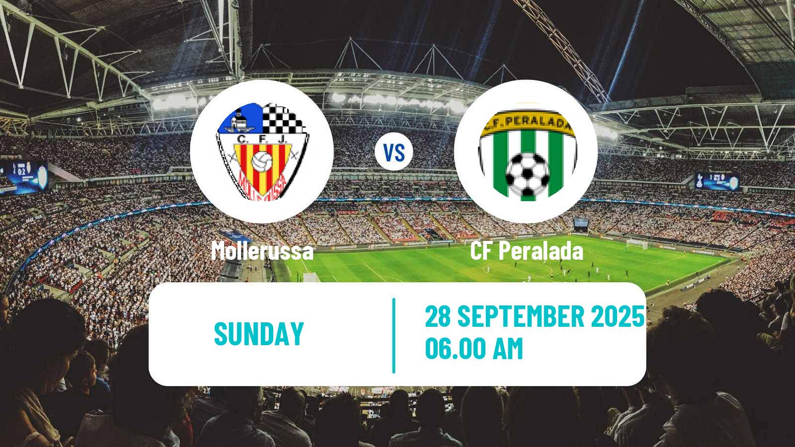 Football Spanish Tercera RFEF - Group 5 Mollerussa - Peralada