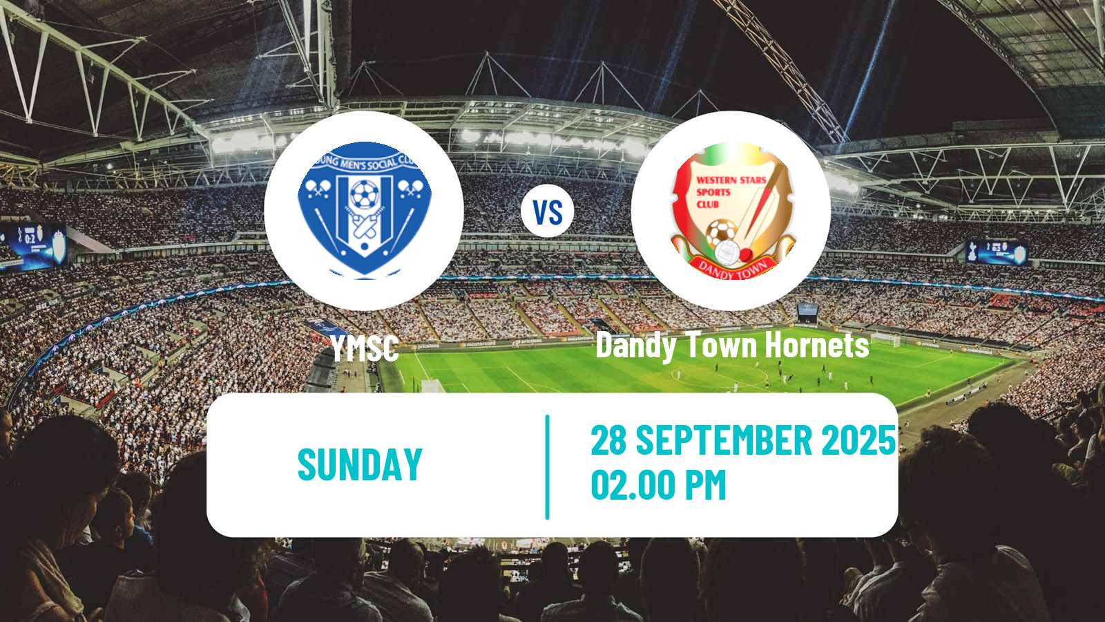Football Bermudian Premier Division YMSC - Dandy Town Hornets