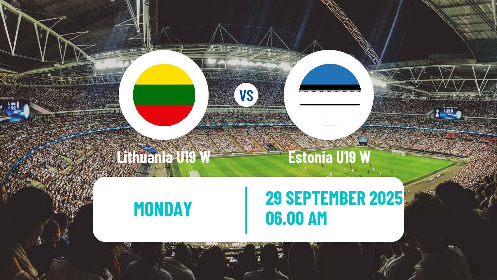 Football Friendly International Women Lithuania U19 W - Estonia U19 W