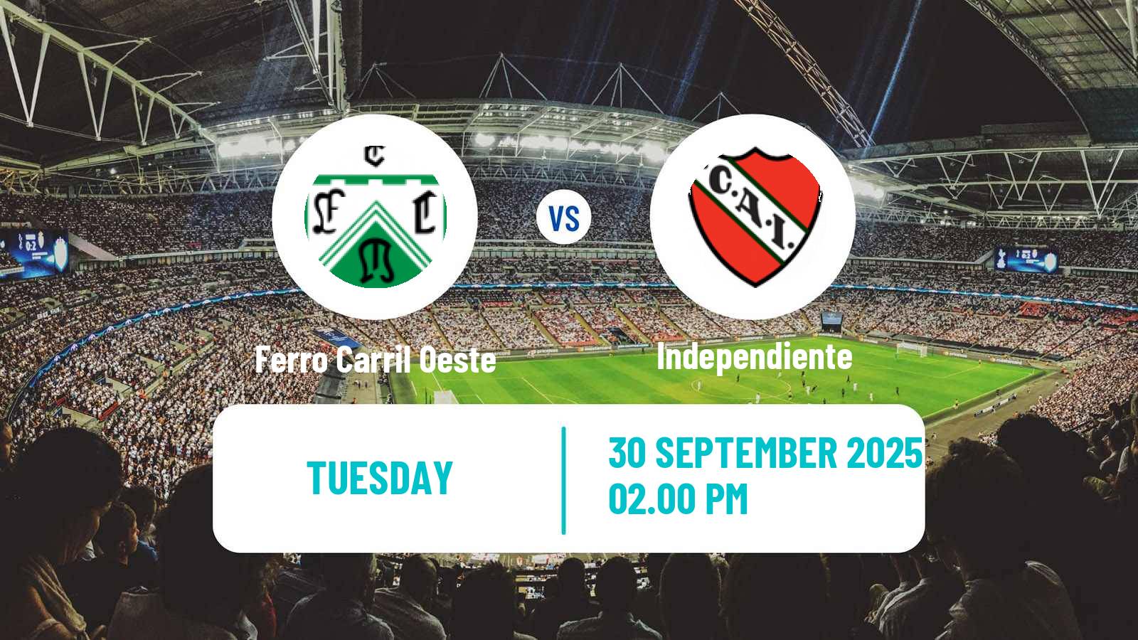 Football Argentinian Primera A Women Ferro Carril Oeste - Independiente