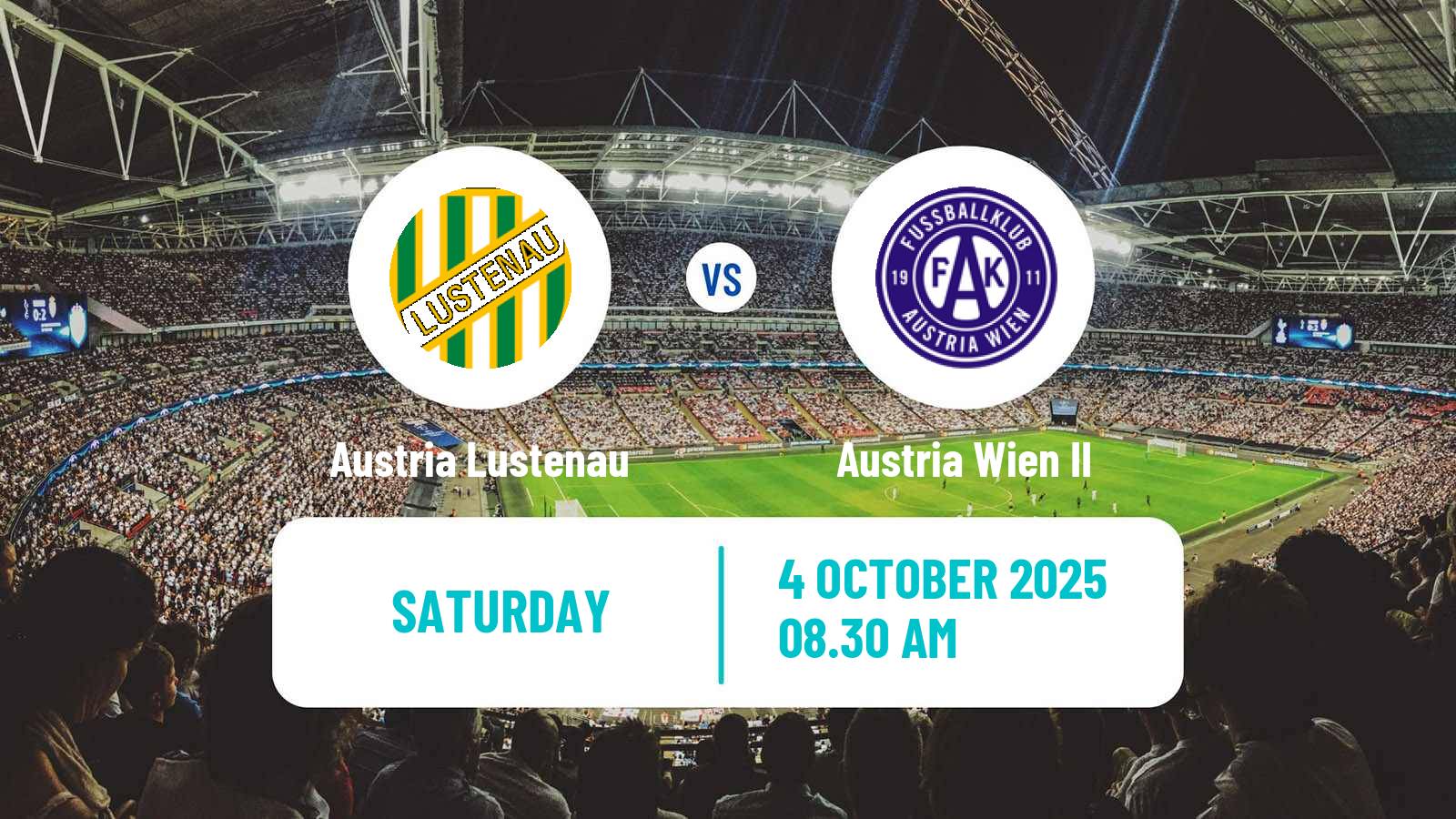 Football Austrian 2 Liga Austria Lustenau - Austria Wien II