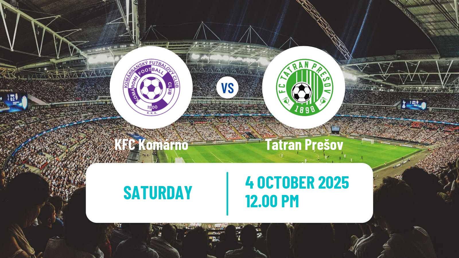 Football Slovak Superliga Komárno - Tatran Prešov
