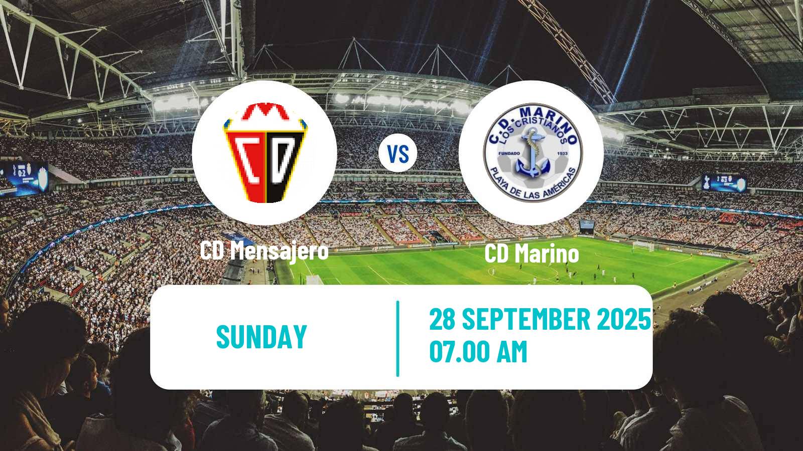Football Spanish Tercera RFEF - Group 12 Mensajero - Marino