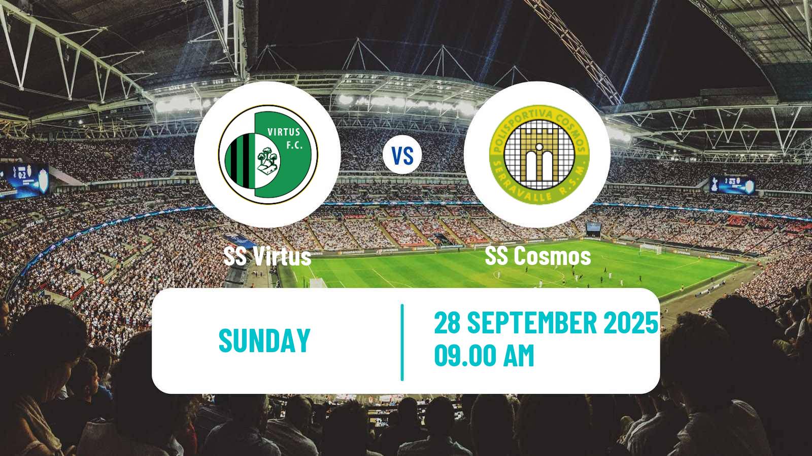 Football San Marino Campionato Sammarinese Virtus - Cosmos