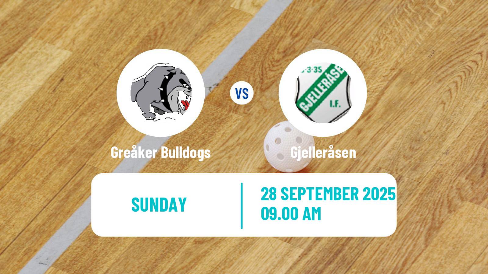 Floorball Norwegian Eliteserien Floorball Greåker Bulldogs - Gjelleråsen