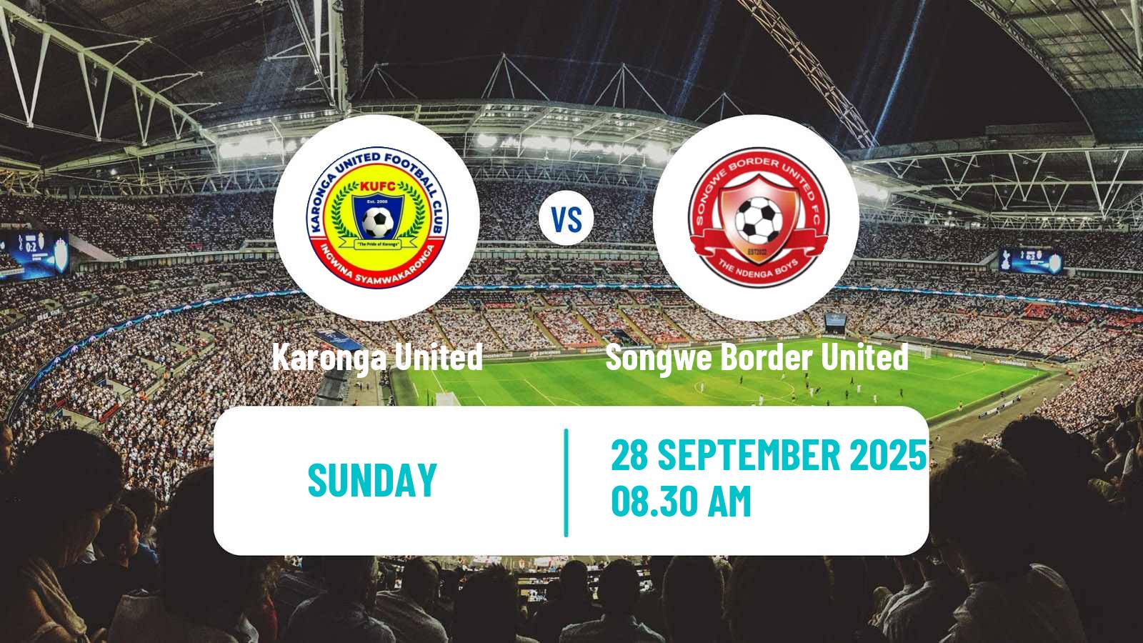 Football Malawi Premier Division Karonga United - Songwe Border United