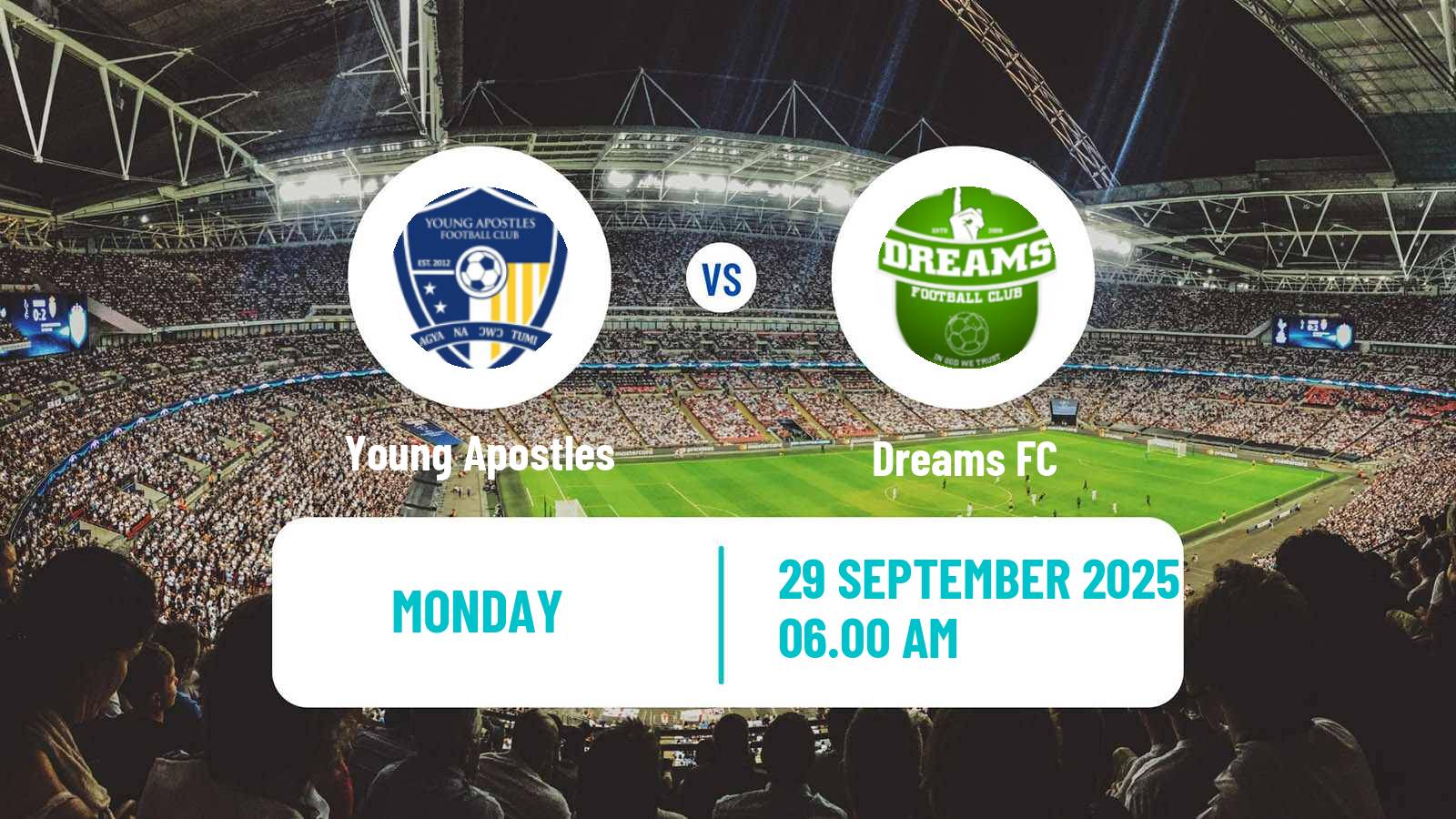Football Ghanaian Premier League Young Apostles - Dreams