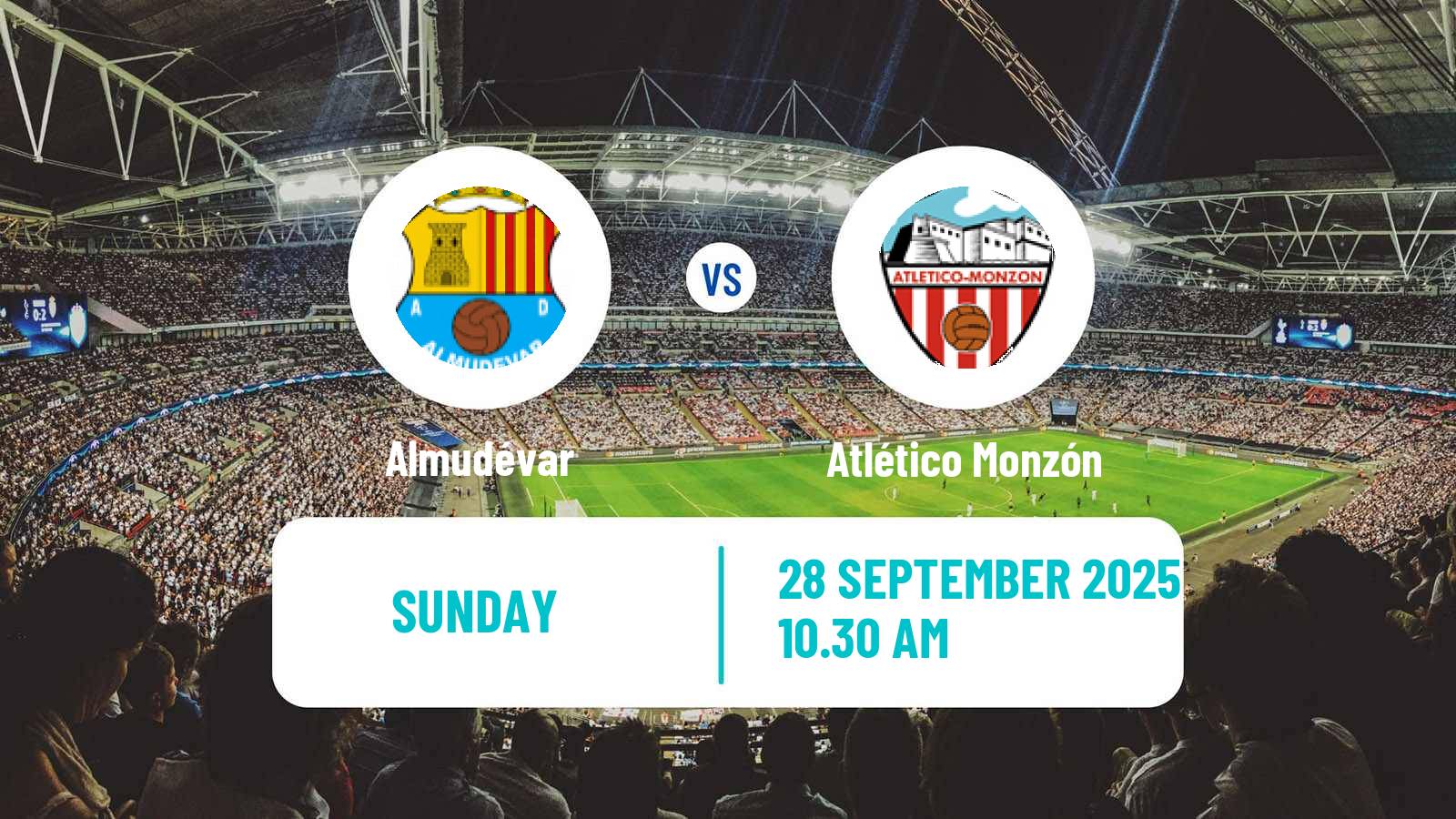 Football Spanish Tercera RFEF - Group 17 Almudévar - Atlético Monzón