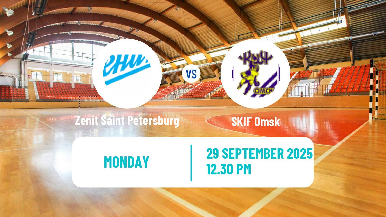 Handball Russian Superleague Handball Zenit Saint Petersburg - SKIF Omsk