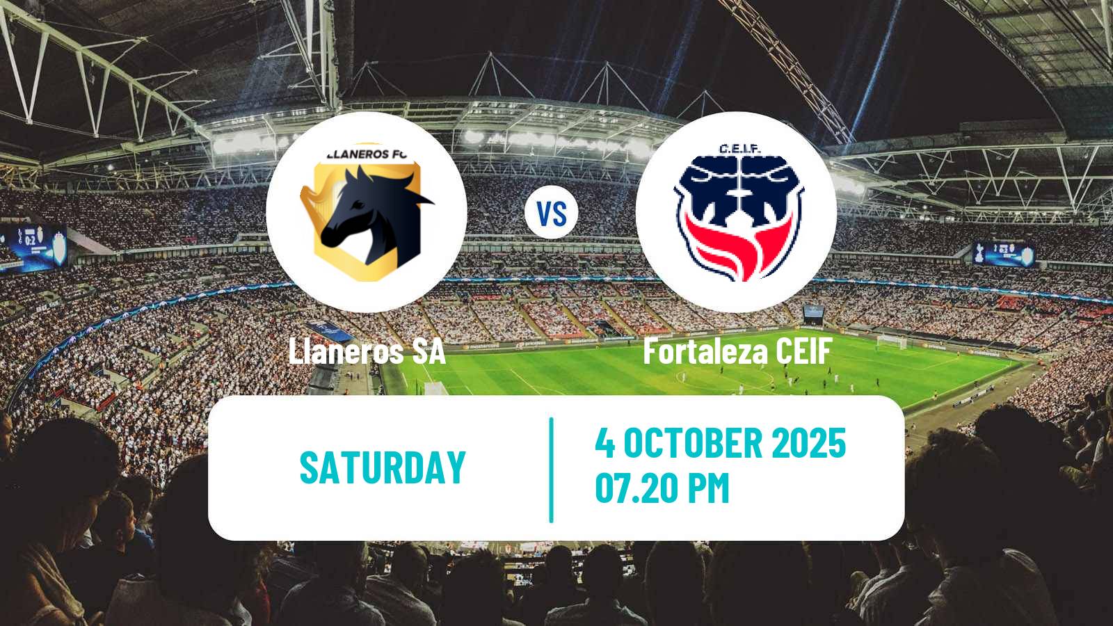Football Colombian Primera A Llaneros SA - Fortaleza CEIF
