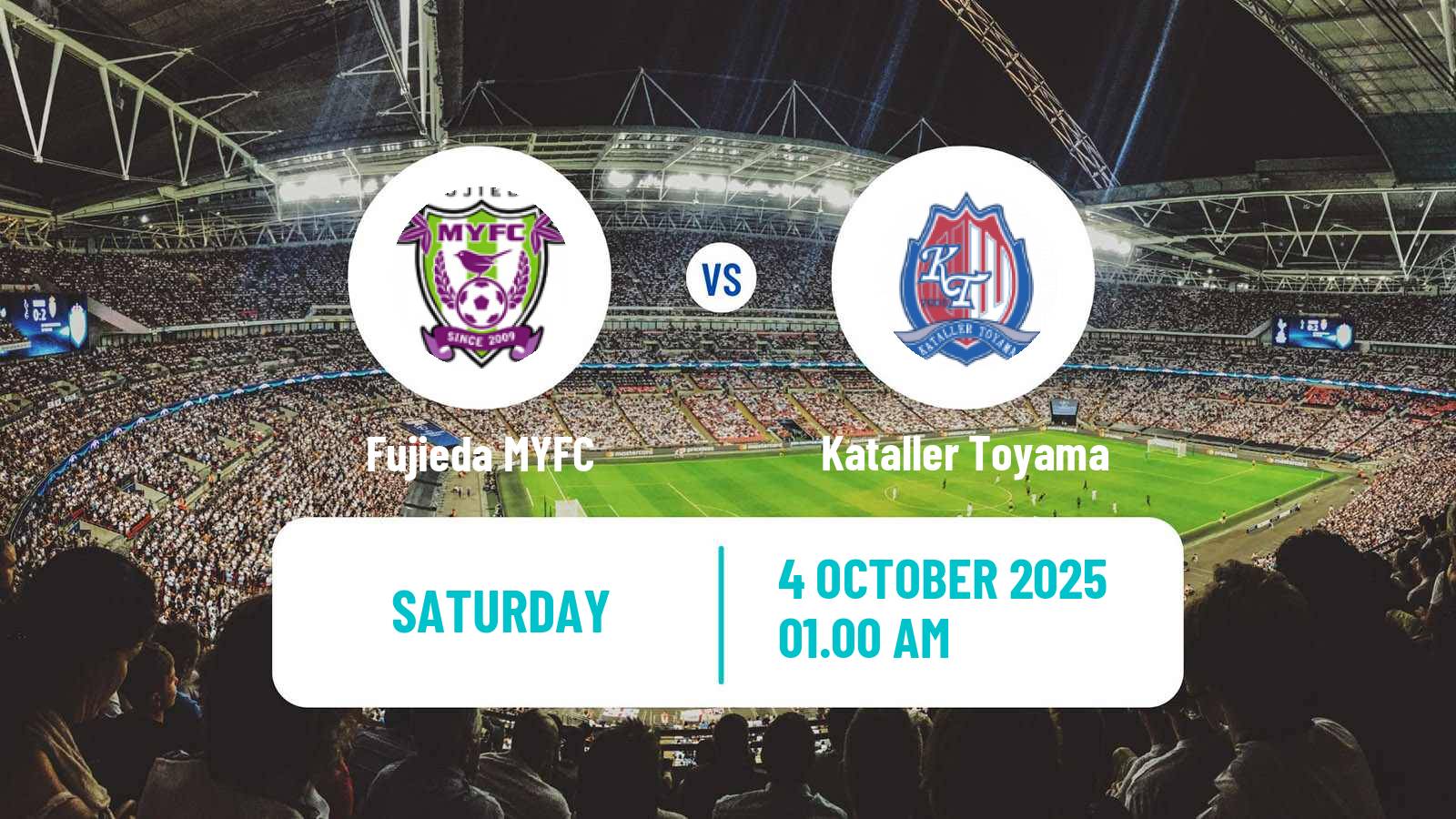 Football Japan J2 League Fujieda MYFC - Kataller Toyama