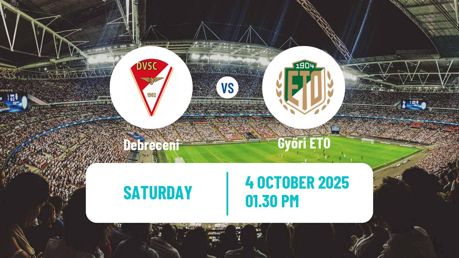 Football Hungarian NB I Debreceni - Győri ETO