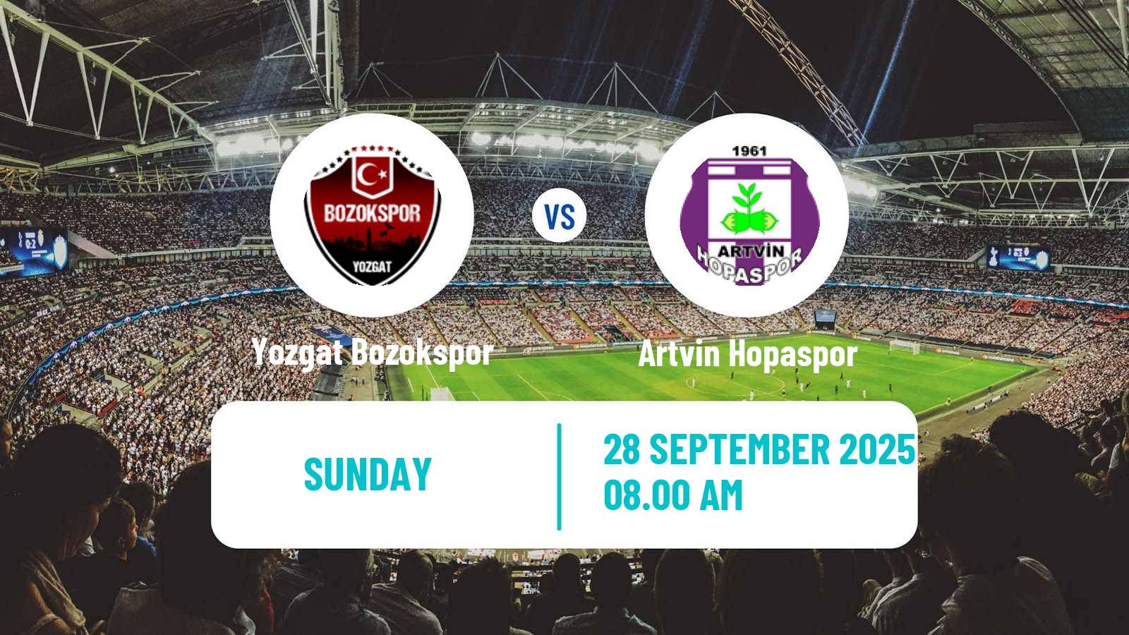 Football Turkish 3 Lig Group 3 Yozgat Bozokspor - Artvin Hopaspor