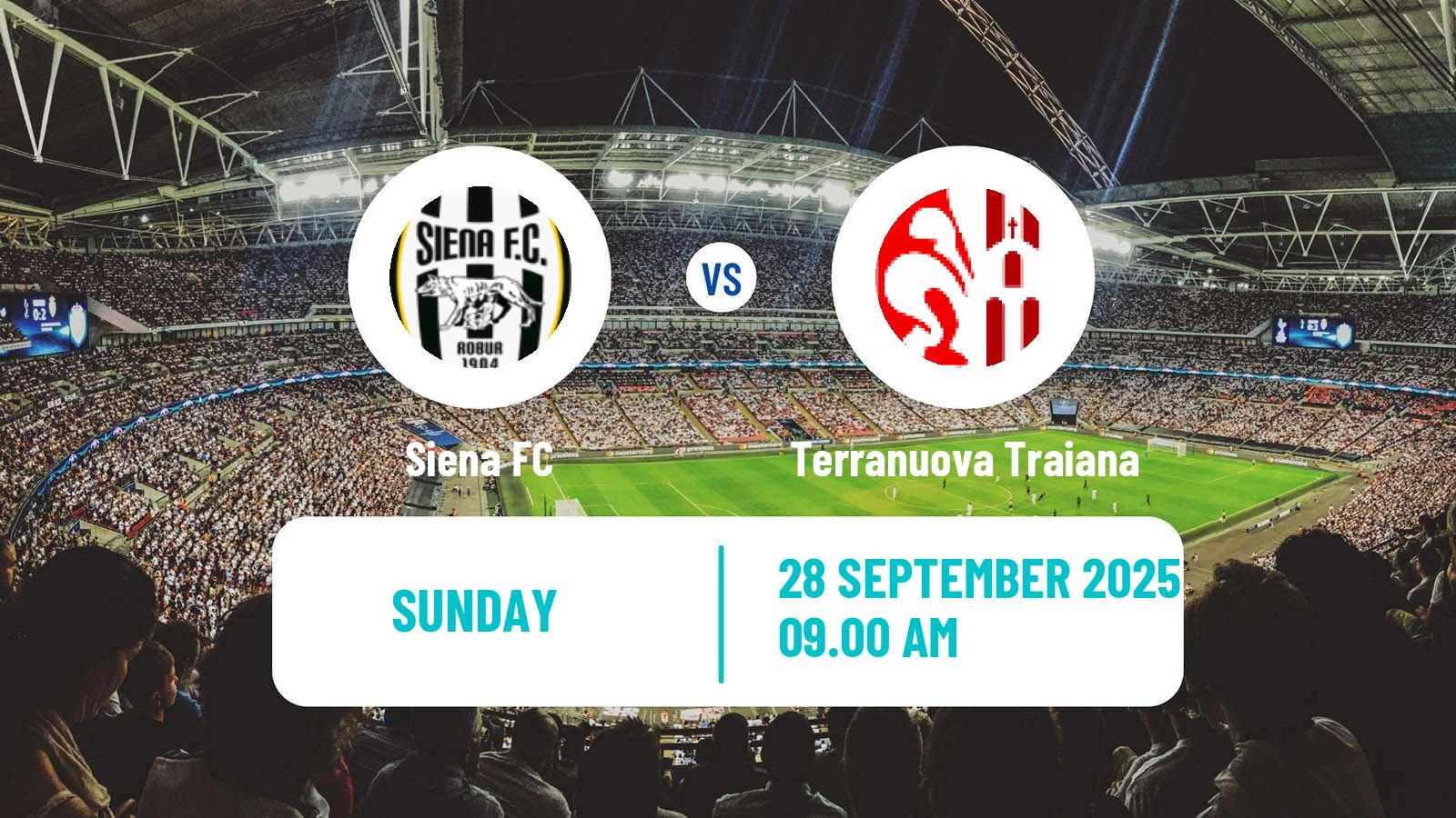 Football Italian Serie D - Group E Siena - Terranuova Traiana