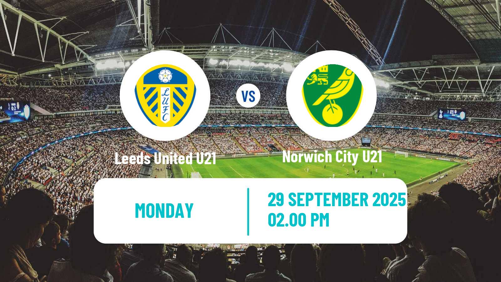 Football English Premier League 2 Leeds United U21 - Norwich City U21