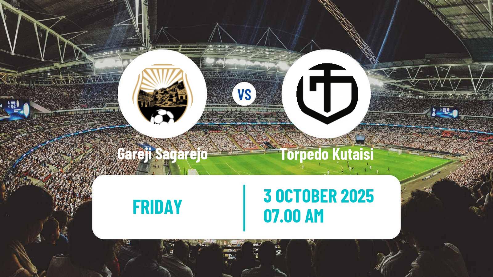 Football Georgian Erovnuli Liga Gareji Sagarejo - Torpedo Kutaisi