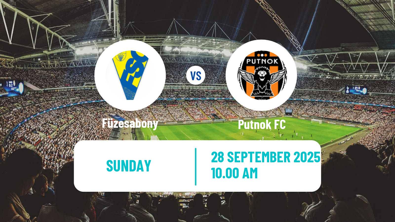 Football Hungarian NB III Northeast Füzesabony - Putnok