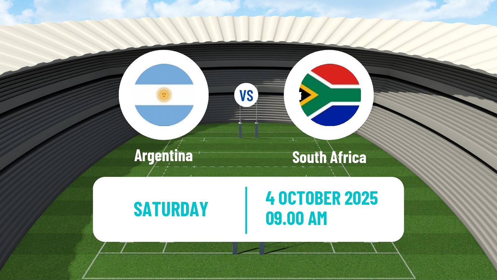 Rugby union Rugby Championship Argentina - South Africa