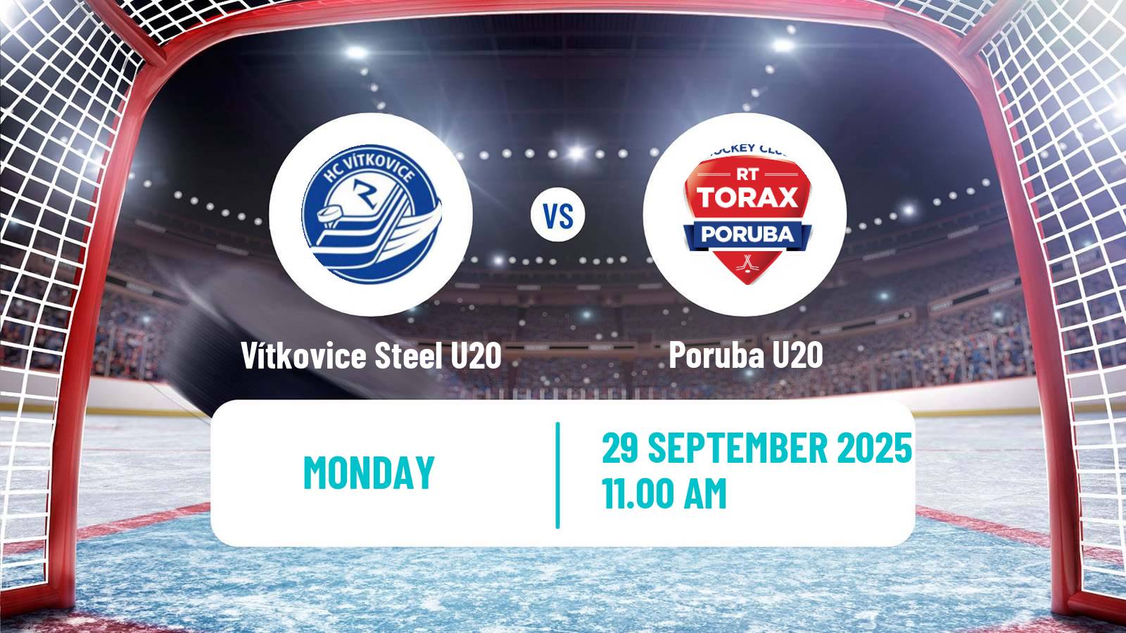 Hockey Czech ELJ Vítkovice Steel U20 - Poruba U20