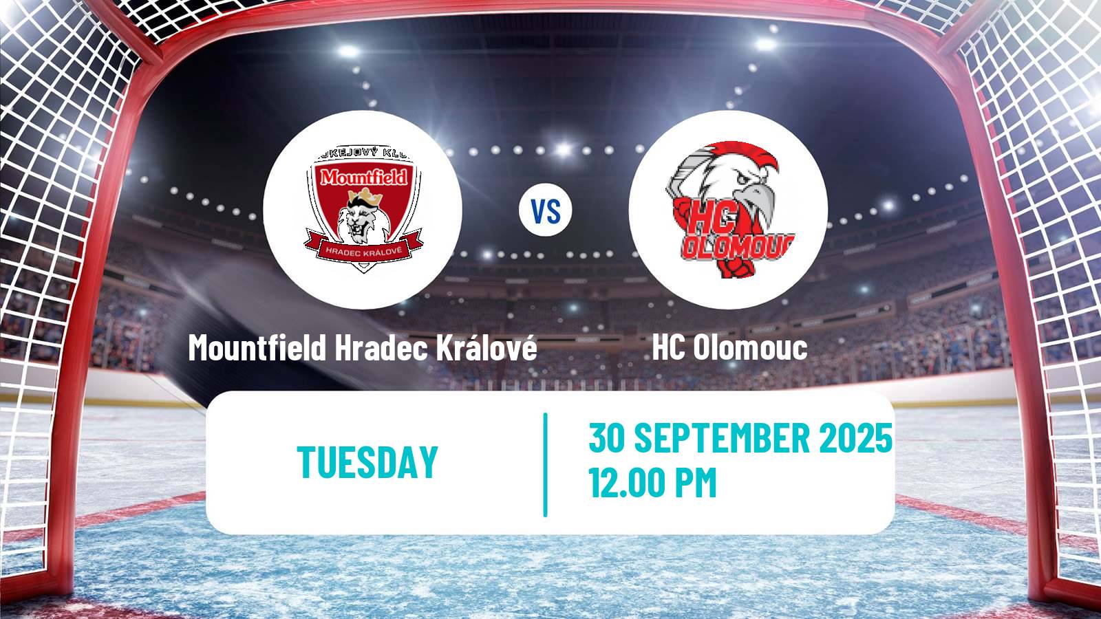 Hockey Czech Extraliga Mountfield Hradec Králové - Olomouc