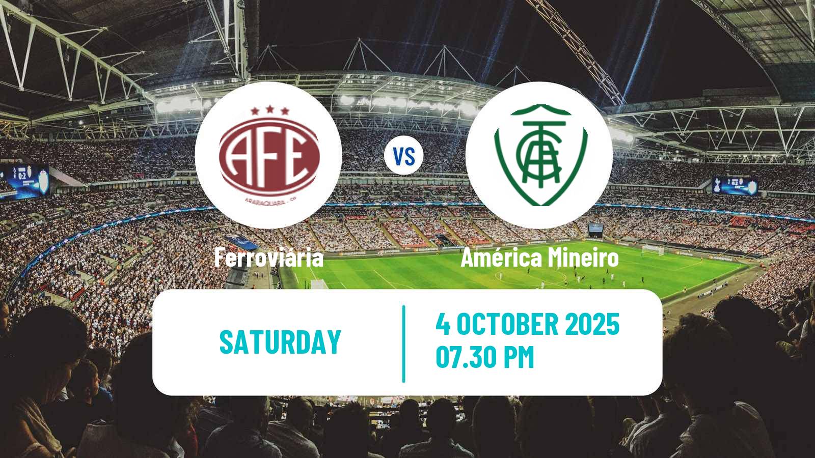 Football Brazilian Serie B Ferroviária - América Mineiro
