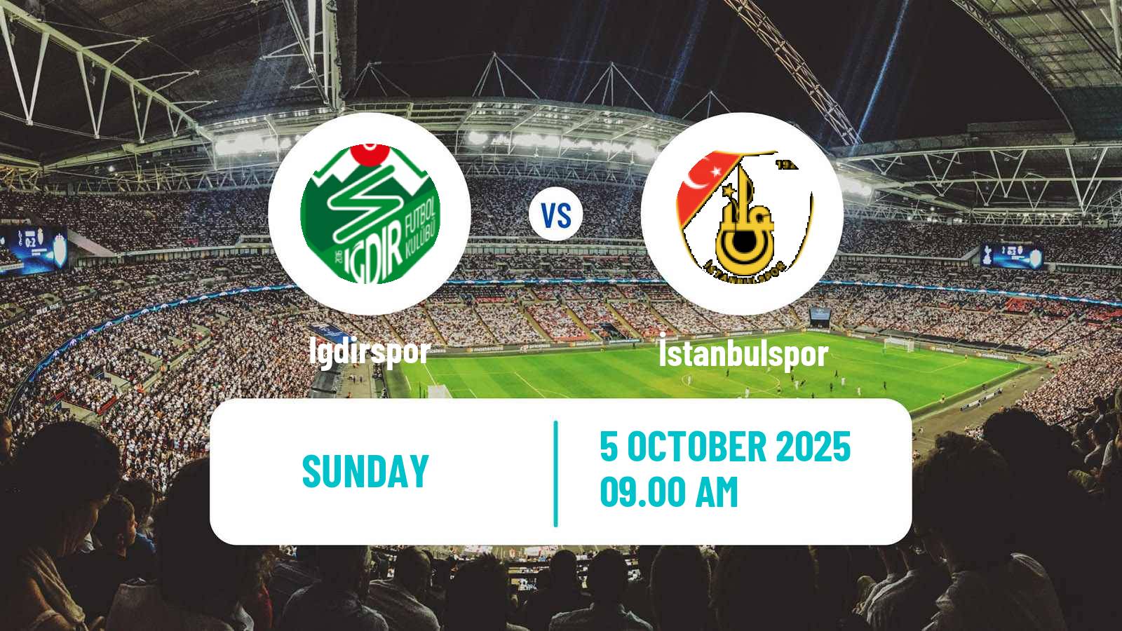 Football Turkish First League Igdirspor - İstanbulspor