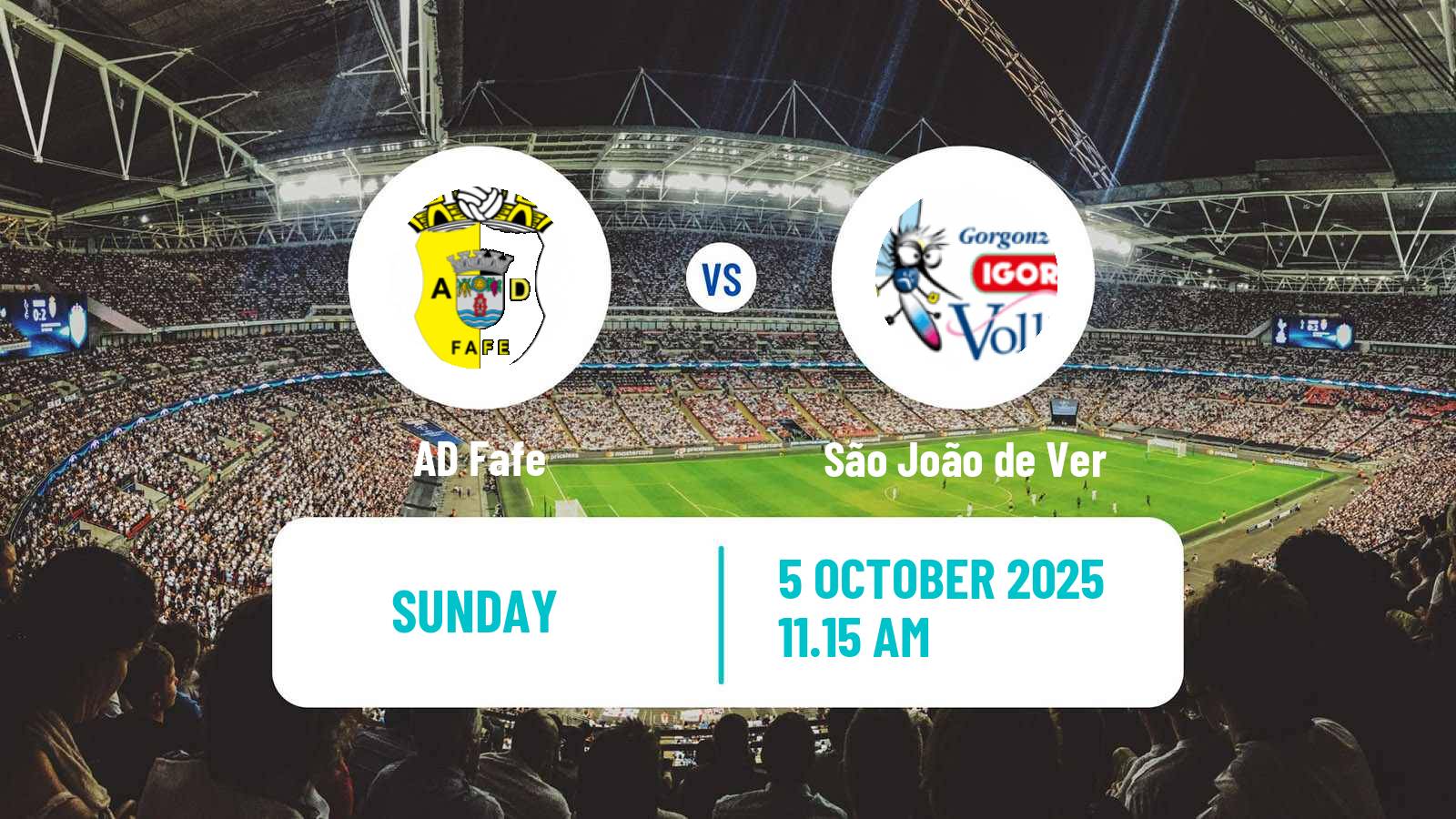 Football Portuguese Liga 3 Fafe - São João de Ver