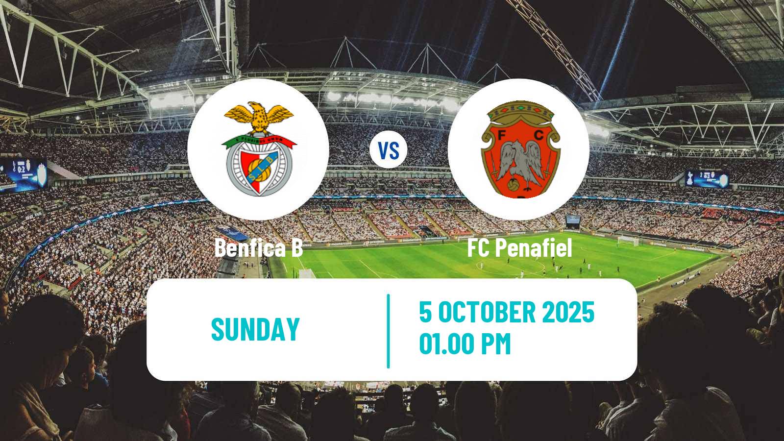 Football Portuguese Liga 2 Benfica B - Penafiel