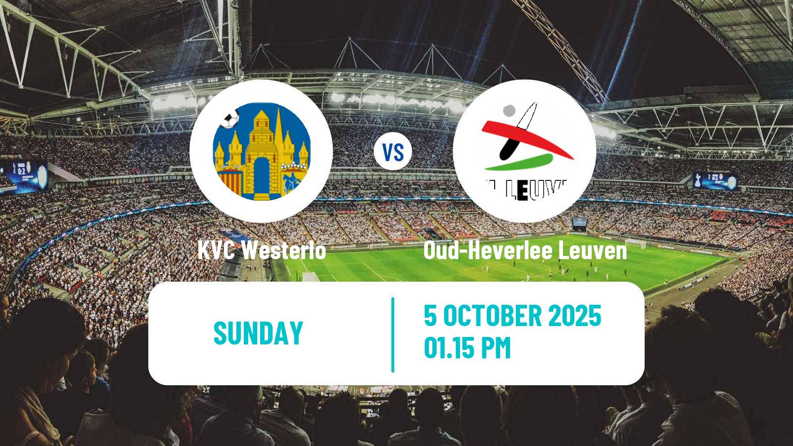 Football Belgian Jupiler Pro League Westerlo - Oud-Heverlee Leuven