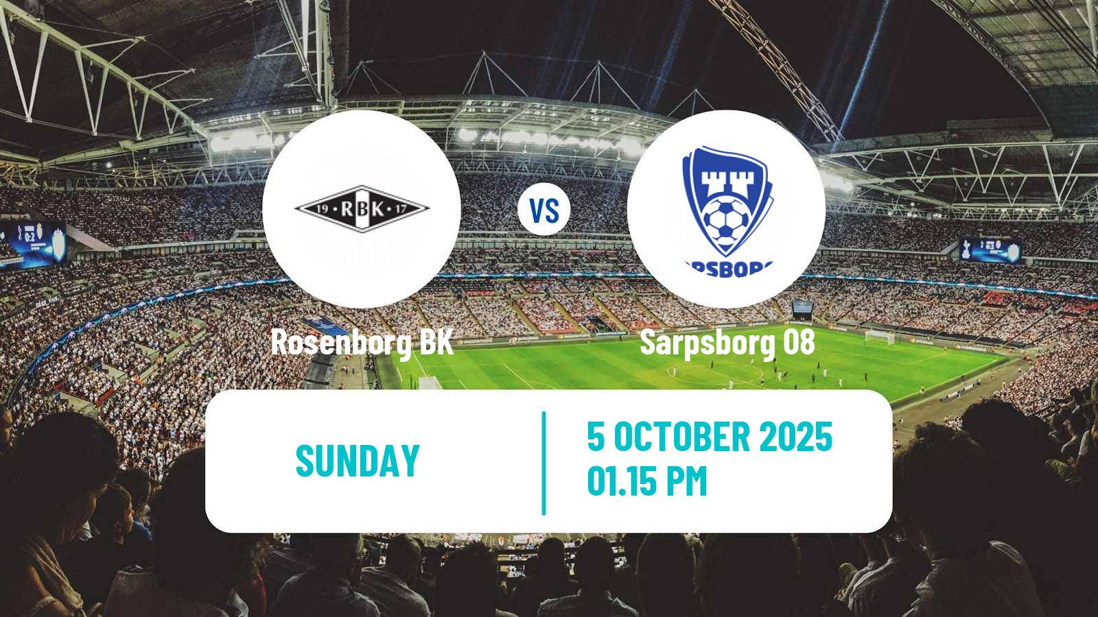 Football Norwegian Eliteserien Rosenborg - Sarpsborg 08