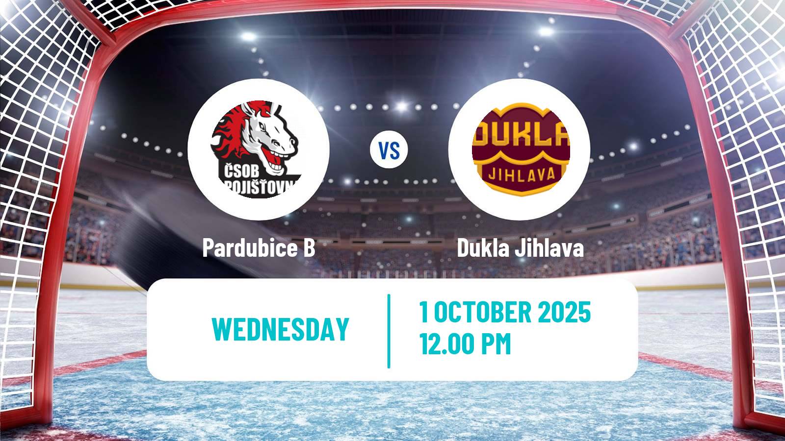 Hockey Czech Chance Liga Pardubice B - Dukla Jihlava