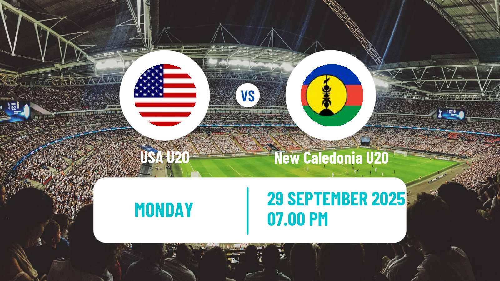 Football FIFA World Cup U20 USA U20 - New Caledonia U20