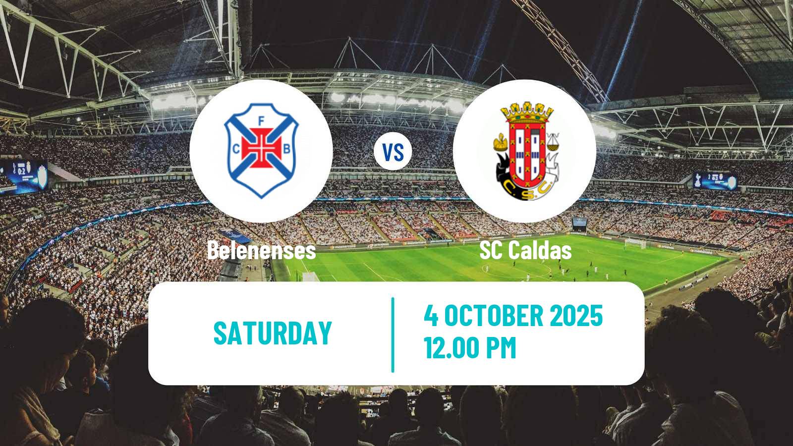Football Portuguese Liga 3 Belenenses - Caldas