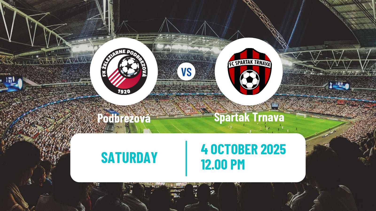 Football Slovak Superliga Podbrezová - Spartak Trnava