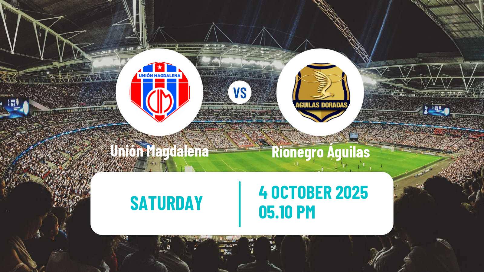 Football Colombian Primera A Unión Magdalena - Rionegro Águilas