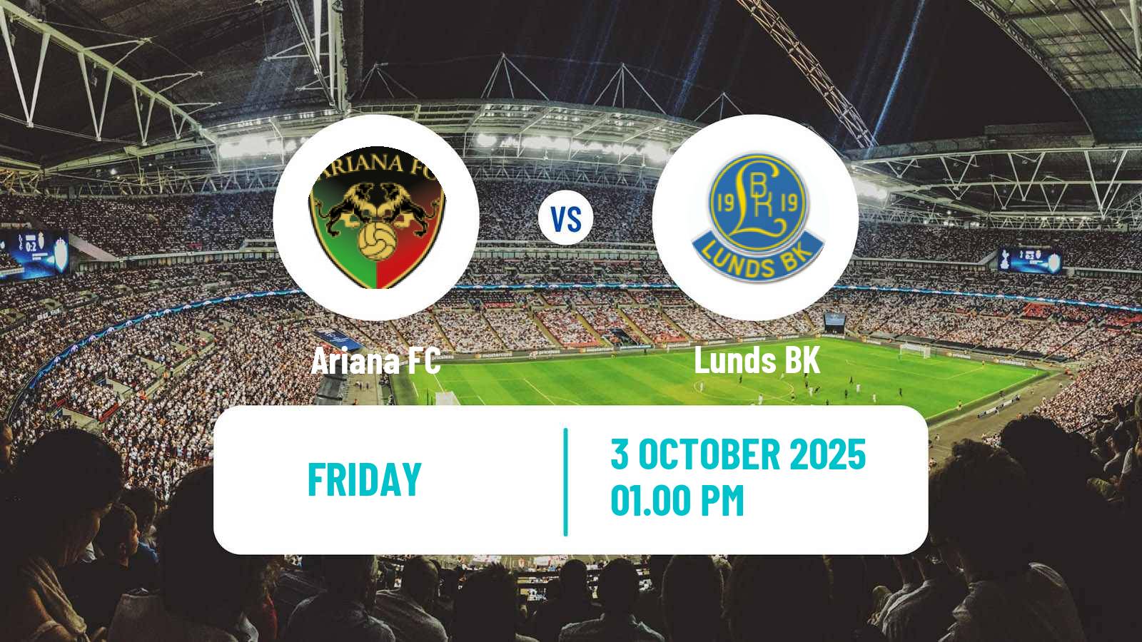 Football Swedish Division 1 Södra Ariana - Lunds
