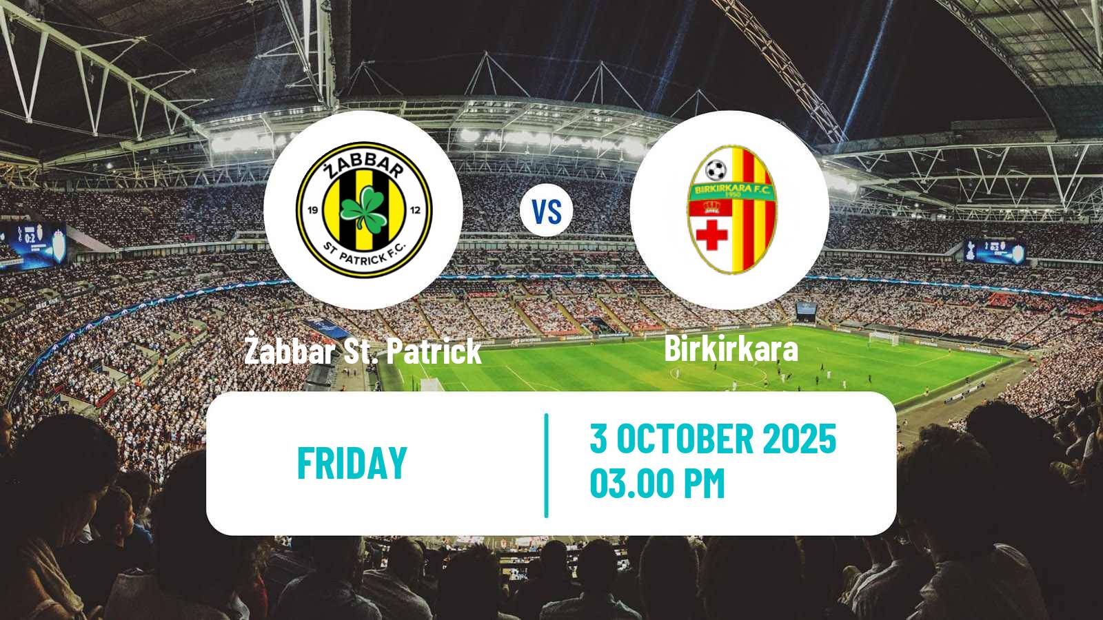 Football Maltese Premier League Żabbar St. Patrick - Birkirkara