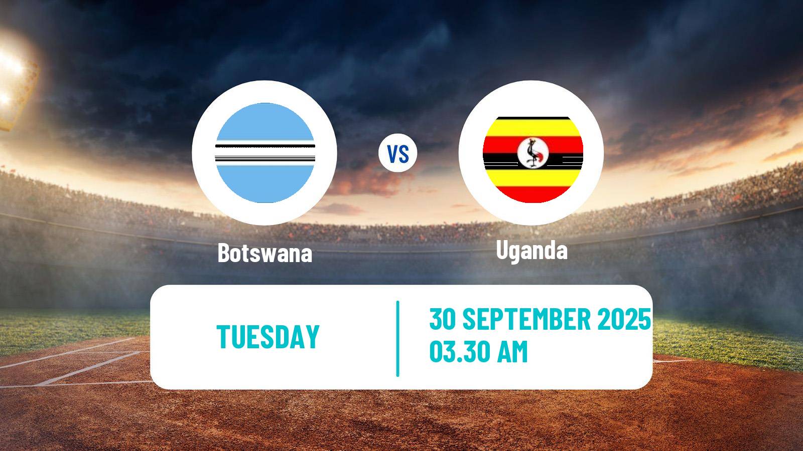 Cricket ICC World Twenty20 Botswana - Uganda