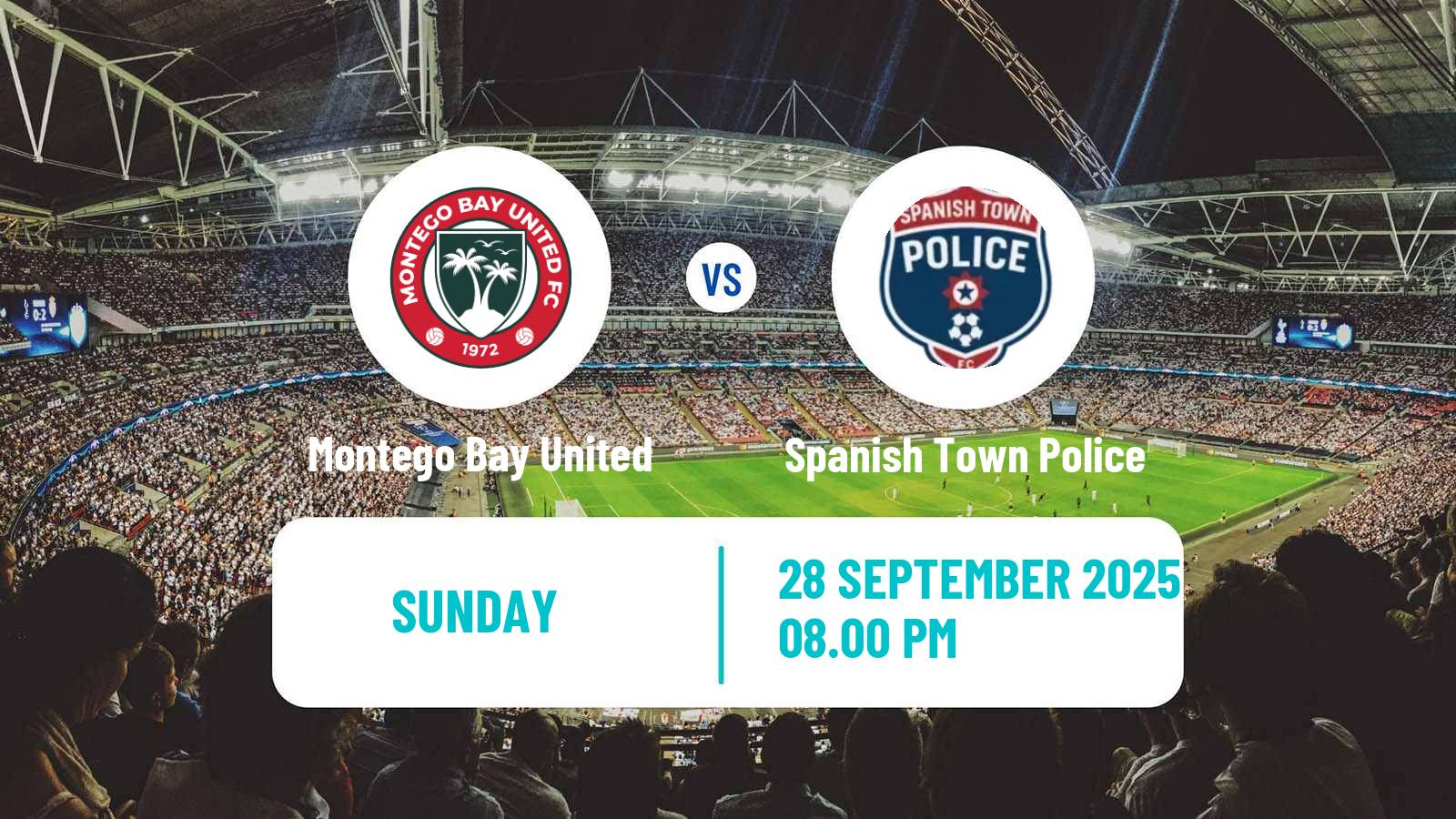 Football Jamaica National Premier League Montego Bay United - Spanish Town Police