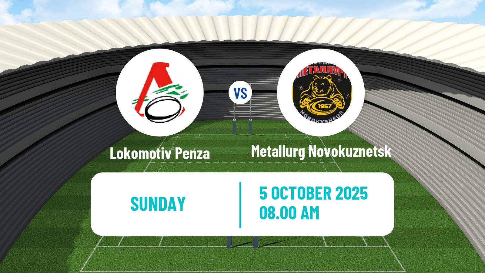 Rugby union Russian Premier League Rugby Lokomotiv Penza - Metallurg Novokuznetsk