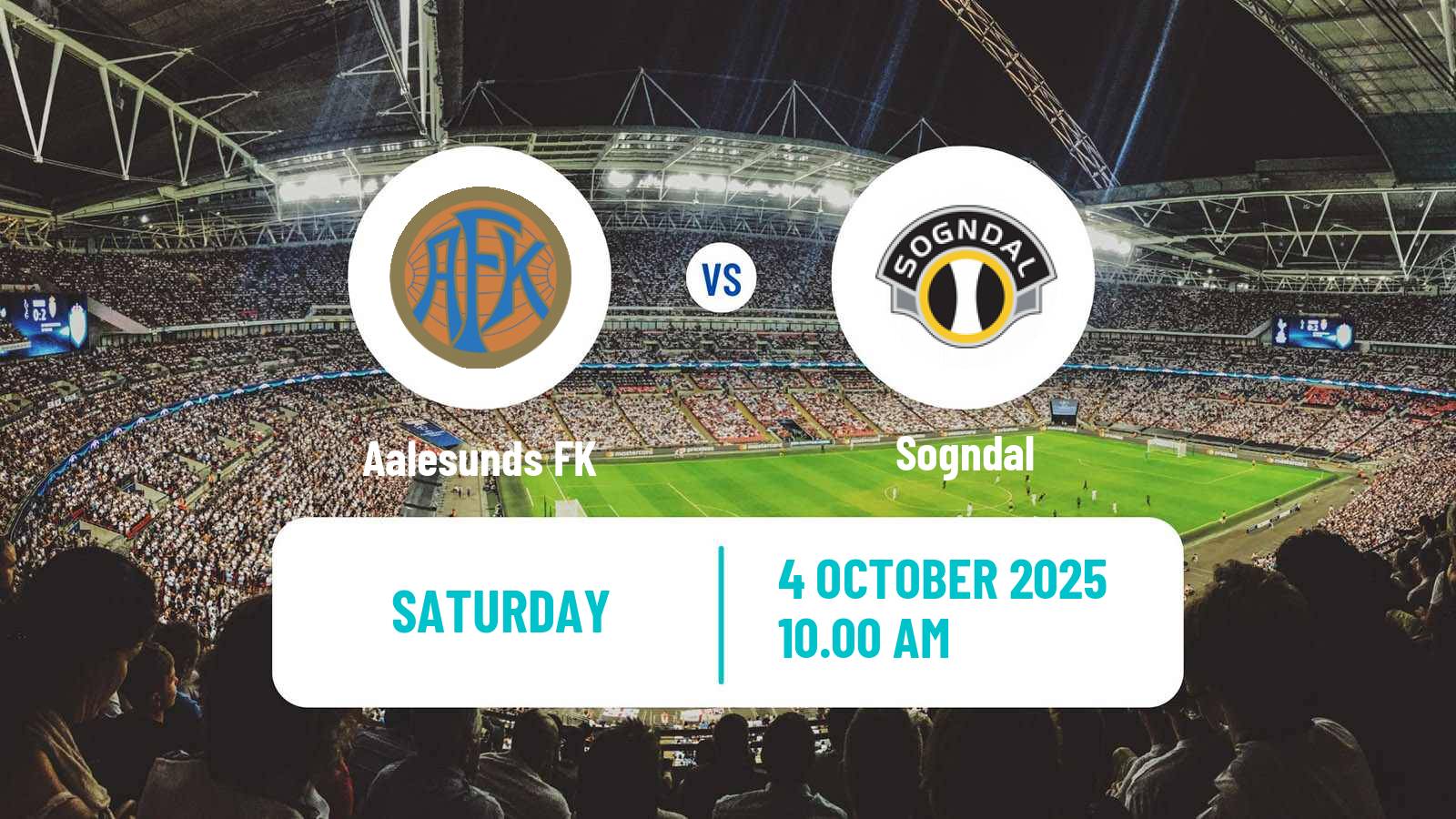 Football Norwegian Adeccoligaen Aalesunds - Sogndal