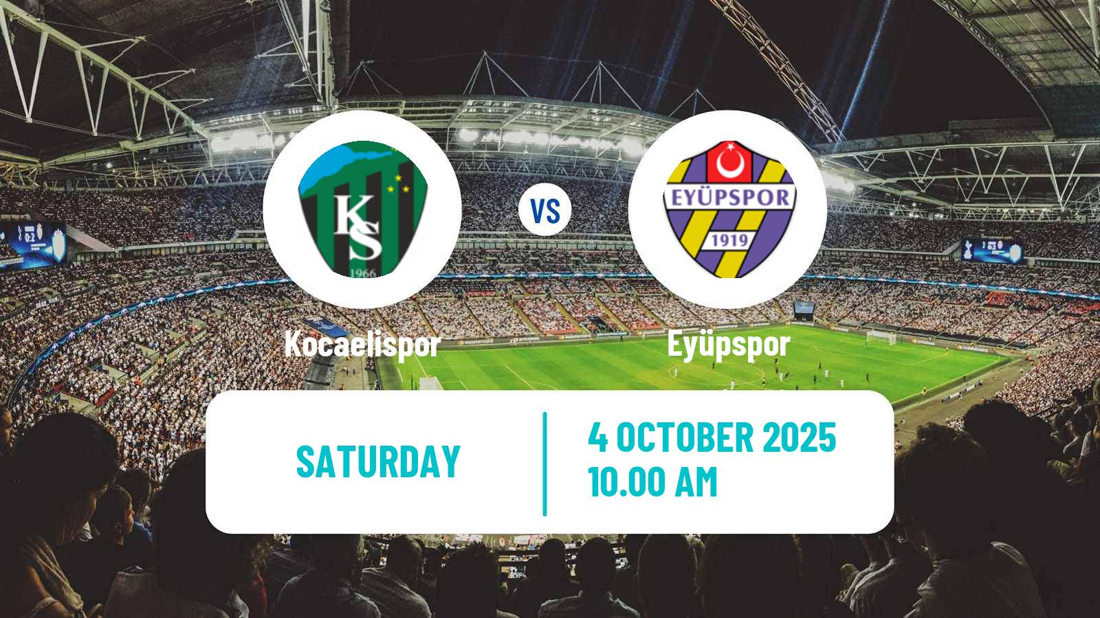 Football Turkish Super League Kocaelispor - Eyüpspor