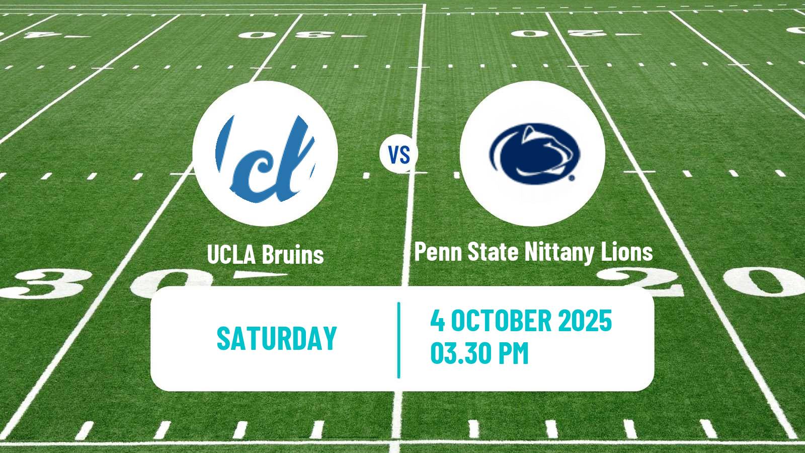 American football NCAA College Football UCLA Bruins - Penn State Nittany Lions