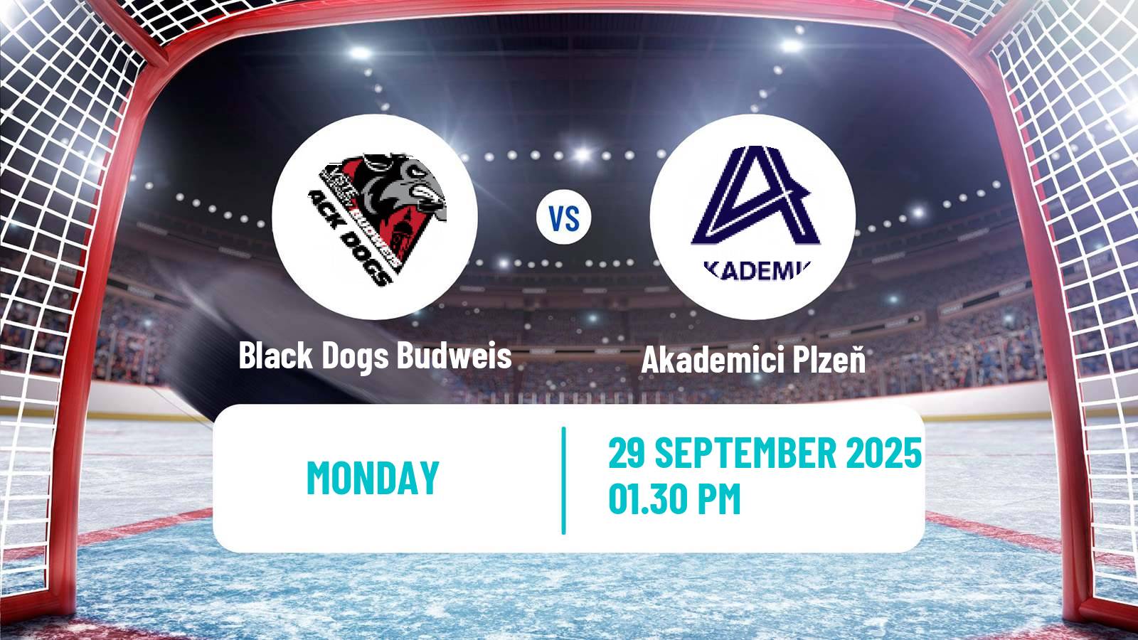 Hockey Czech ULLH Black Dogs Budweis - Akademici Plzeň