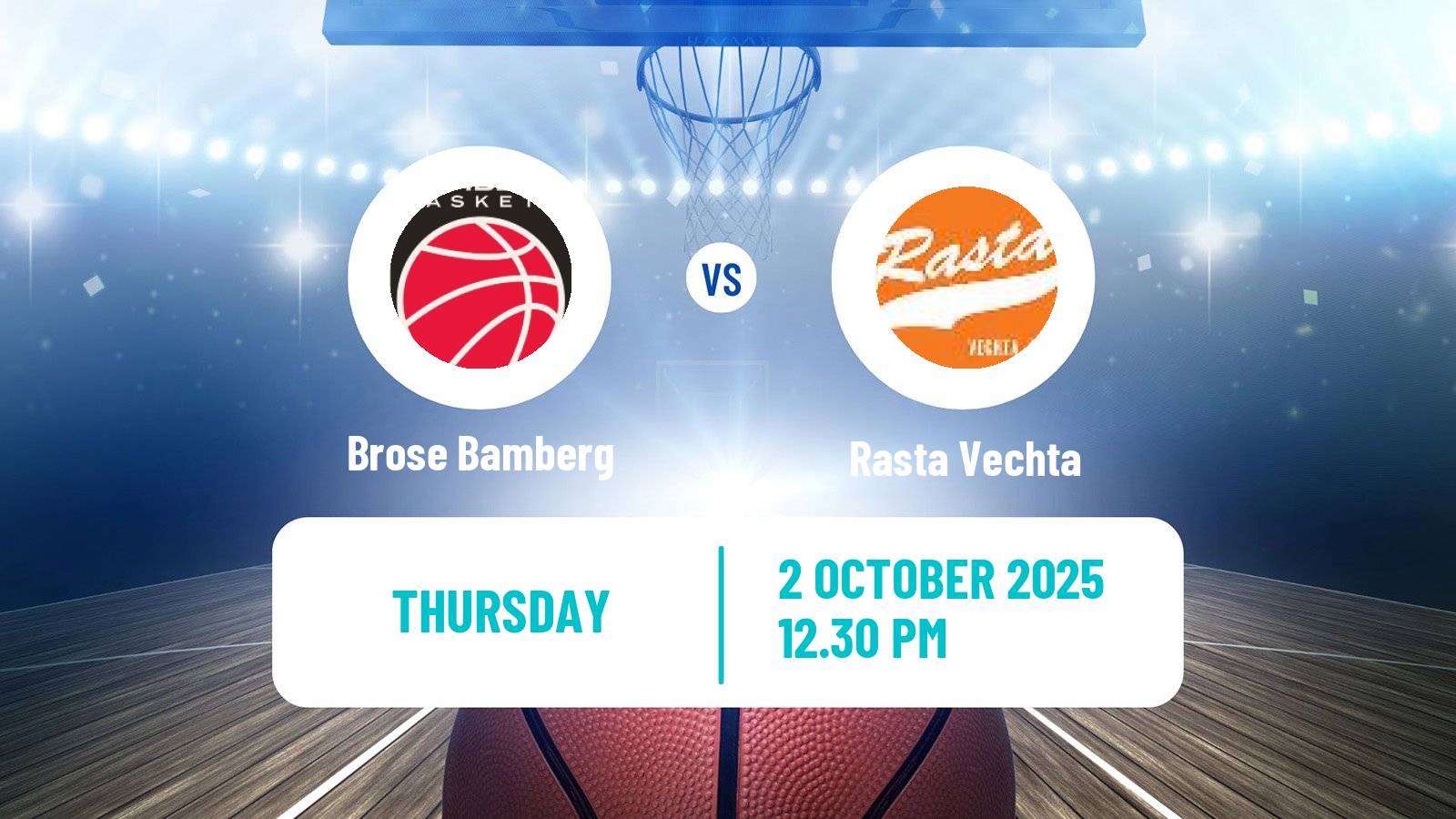 Basketball German BBL Brose Bamberg - Rasta Vechta