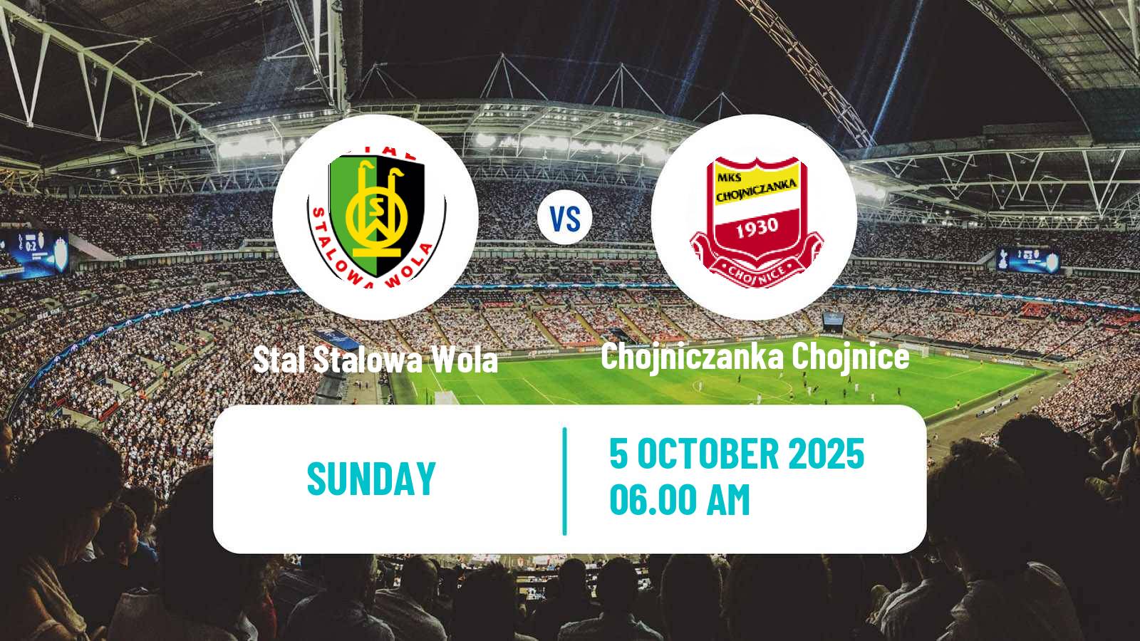 Football Polish Division 2 Stal Stalowa Wola - Chojniczanka Chojnice